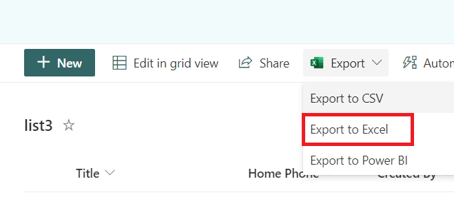 SharePoint logo, a data export icon, and a foundation-compatible application in a workflow diagram